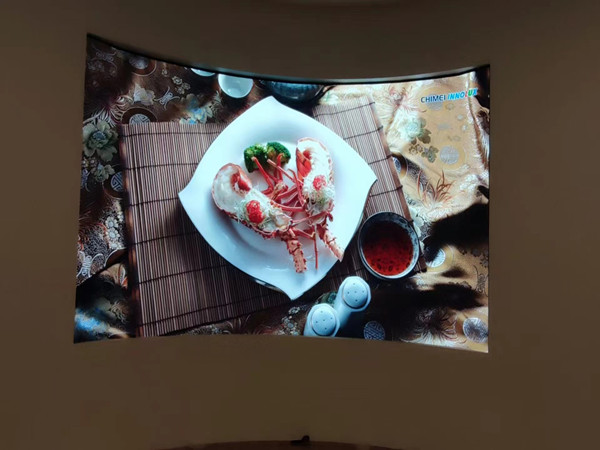 临县室内P2.5弧形LED屏